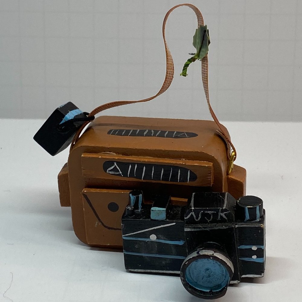 Kurt Adler Camera Xmss Ornament